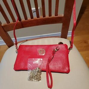 NEW 100% genuine leather crossbody bag